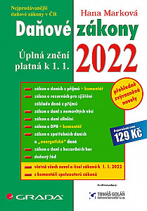 E-kniha Daňové zákony 2022