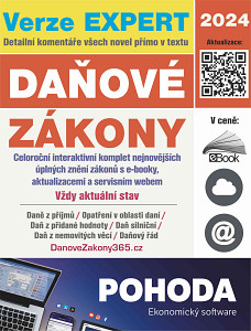 E-kniha Daňové zákony 2024 Expert