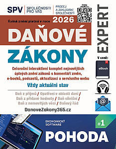 E-kniha Daňové zákony 2026 Expert