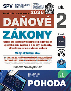 E-kniha Daňové zákony 2026 XXL ProFi (Díl 2.)