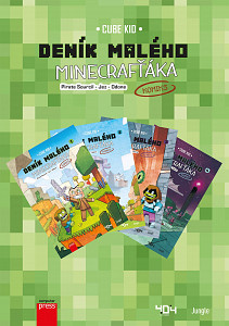 E-kniha Deník malého Minecrafťáka: komiks komplet 1