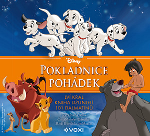 E-kniha Disney - Lví král, Kniha džunglí, 101 dalmatinů