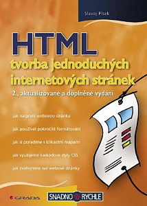 E-kniha HTML - tvorba jednoduchých internetových stránek