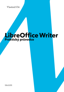 E-kniha LibreOffice Writer