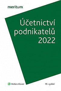 E-kniha meritum Účetnictví podnikatelů 2022