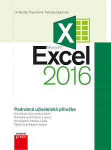 E-kniha Microsoft Excel 2016 Podrobná uživatelská příručka