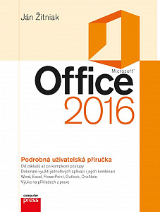 E-kniha Microsoft Office 2016 Podrobná uživatelská příručka