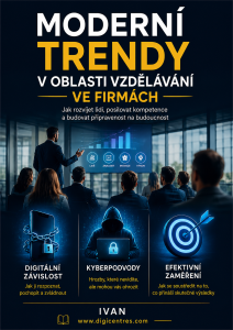 E-kniha Moderní trendy v oblasti vzdělávaní ve firmách.