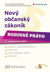 E-kniha Nový občanský zákoník - Rodinné právo