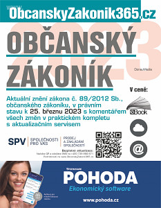 E-kniha Občanský zákoník 2023 s komentářem změn