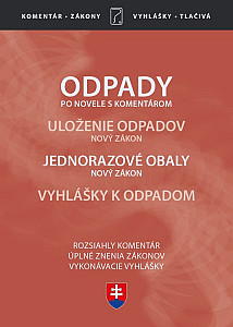 E-kniha Odpady (Zákon o odpadoch po novele, s komentárom 2020)