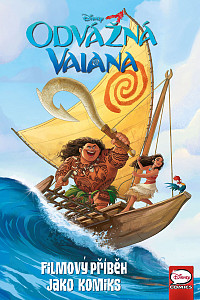 E-kniha Odvážná Vaiana - Filmový příběh jako komiks