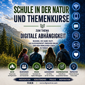 E-kniha Outdoor-Schule und Themenkurse zum Thema digitale Sucht