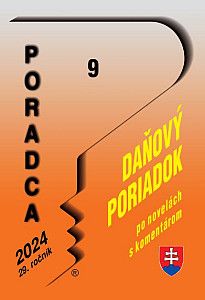 E-kniha Poradca 9/2024 –Daňový poriadok