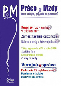 E-kniha Práce a Mzdy (PaM) 6/2020