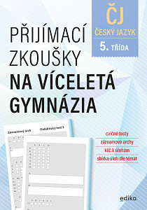 E-kniha Přijímací zkoušky na víceletá gymnázia – český jazyk