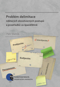 E-kniha Problém delimitace některých slovotvorných postupů a prostředků ve španělštině