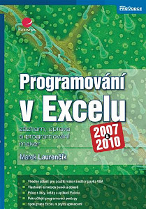 E-kniha Programování v Excelu 2007 a 2010