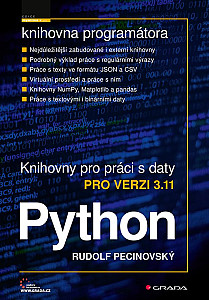 E-kniha Python - knihovny pro práci s daty