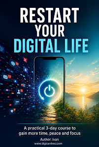 E-kniha Restart your digital life. A practical 3-day course to gain more time, peace and focus