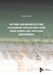 E-kniha Rhythmic and melodic patterns to accompany popular songs using chord symbols and their piano arrangements