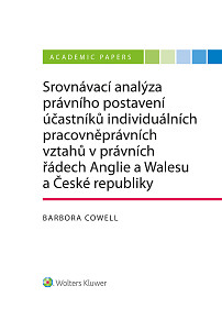 E-kniha Srovnávací analýza právního postavení účastníků individuálních pracovněprávních vztahů v právních řádech Anglie a Walesu a České republiky
