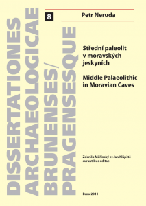 E-kniha Střední paleolit v moravských jeskyních. Middle Palaeolithic in Moravian Caves
