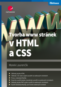 E-kniha Tvorba www stránek v HTML a CSS
