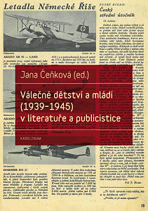 E-kniha Válečné dětství a mládí (1939–1945) v literatuře a publicistice