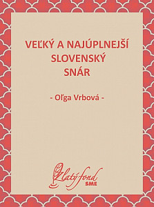 E-kniha Veľký a najúplnejší slovenský snár