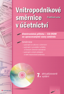 E-kniha Vnitropodnikové směrnice v účetnictví s CD-ROMem