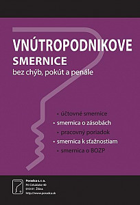 E-kniha Vnútropodnikové smernice (Bez chýb, pokút a penále)