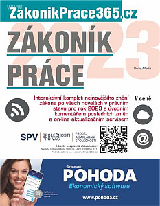 E-kniha Zákoník práce 2023 s komentářem změn