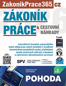 E-kniha Zákoník práce a Cestovní náhrady 2026