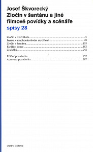 E-kniha Zločin v šantánu a jiné filmové povídky a scénáře (spisy - svazek 28)