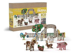 ECO Roto Veselá farma (ekologická stavebnice)