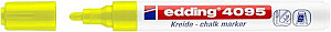 Edding Popisovač křídový 4095 - neon žlutý