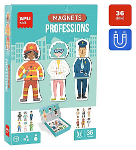 Edukační hra s magnety - Profese