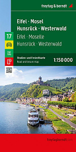 Eifel - Moselle - Hunsrück - Westerwald 1:150 000 / automapa + rekreační mapa