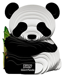 EUGY 3D kartonová skládačka - Panda velká