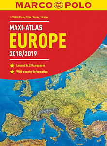 MAXI ATLAS Evropa 2018/2019 1:750 000