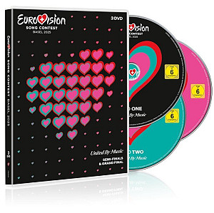 Eurovision Song Contest Basel 2025 - 3 DVD