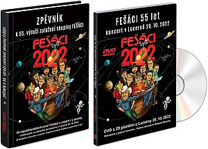 Fešáci 55 let - Zpěvník + DVD
