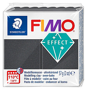 FIMO efekt 57g - metalická šedá