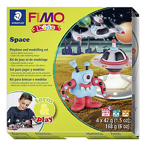 FIMO sada kids Form & Play - Vesmírné příšerky