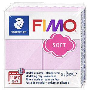 FIMO soft 57g - pastel růžová růže
