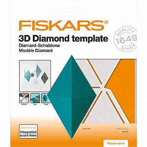 Fiskars 3D šablona - diamant