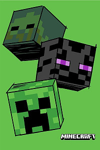 Fleecová deka - Minecraft 