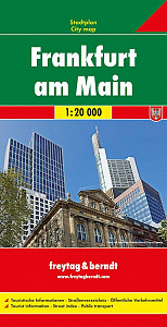 Frankfurt 1:20T/plán města