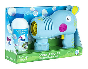 Fru Blu Bublifuk - Hippo blaster se zásobníkem + náplň 0,4L